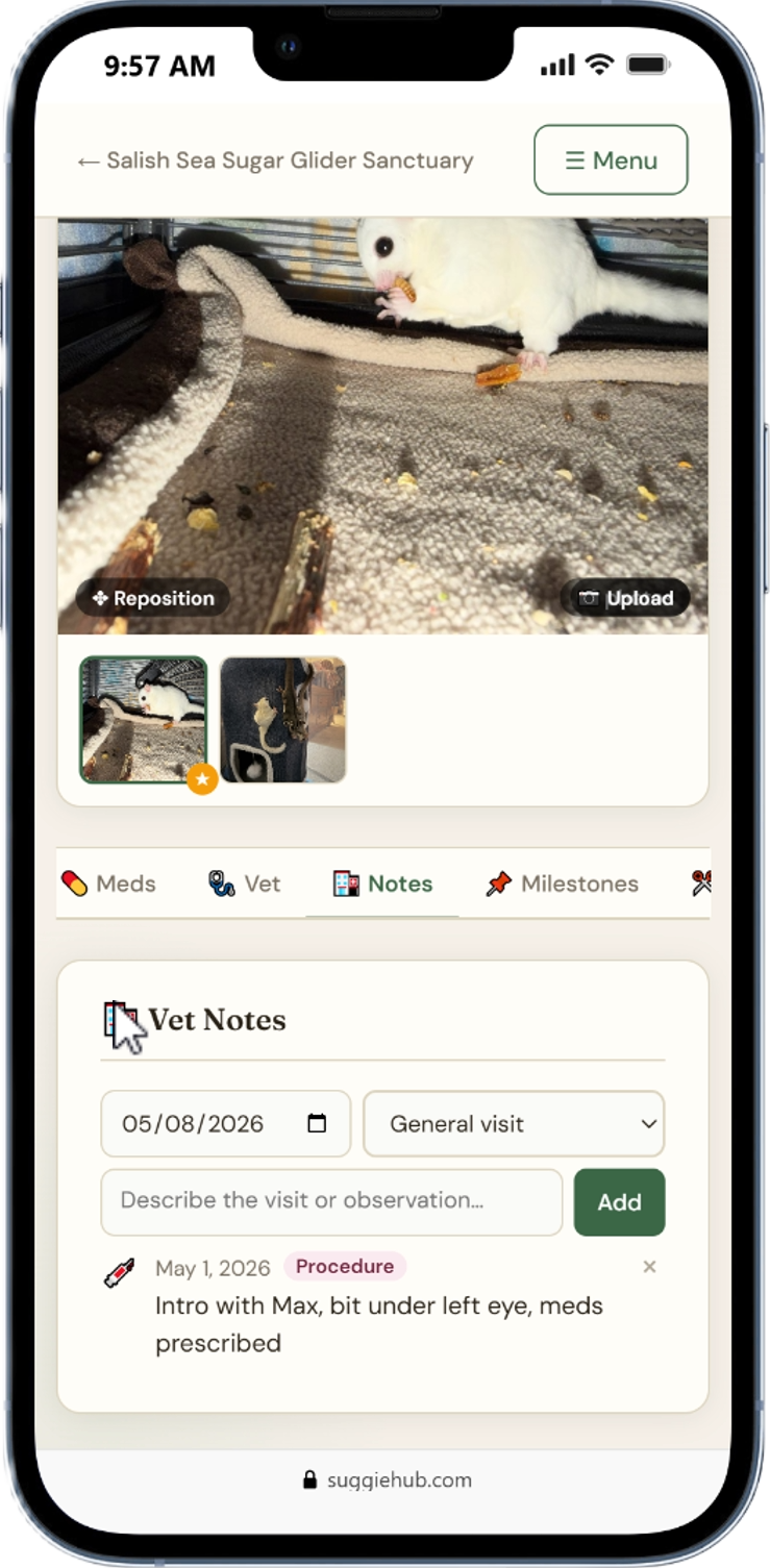 Vet notes